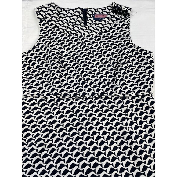 Vineyard Vines Women's Blue Sleeveless above Knee Dress Size 6 SKU 3602 - Picture 5 of 6